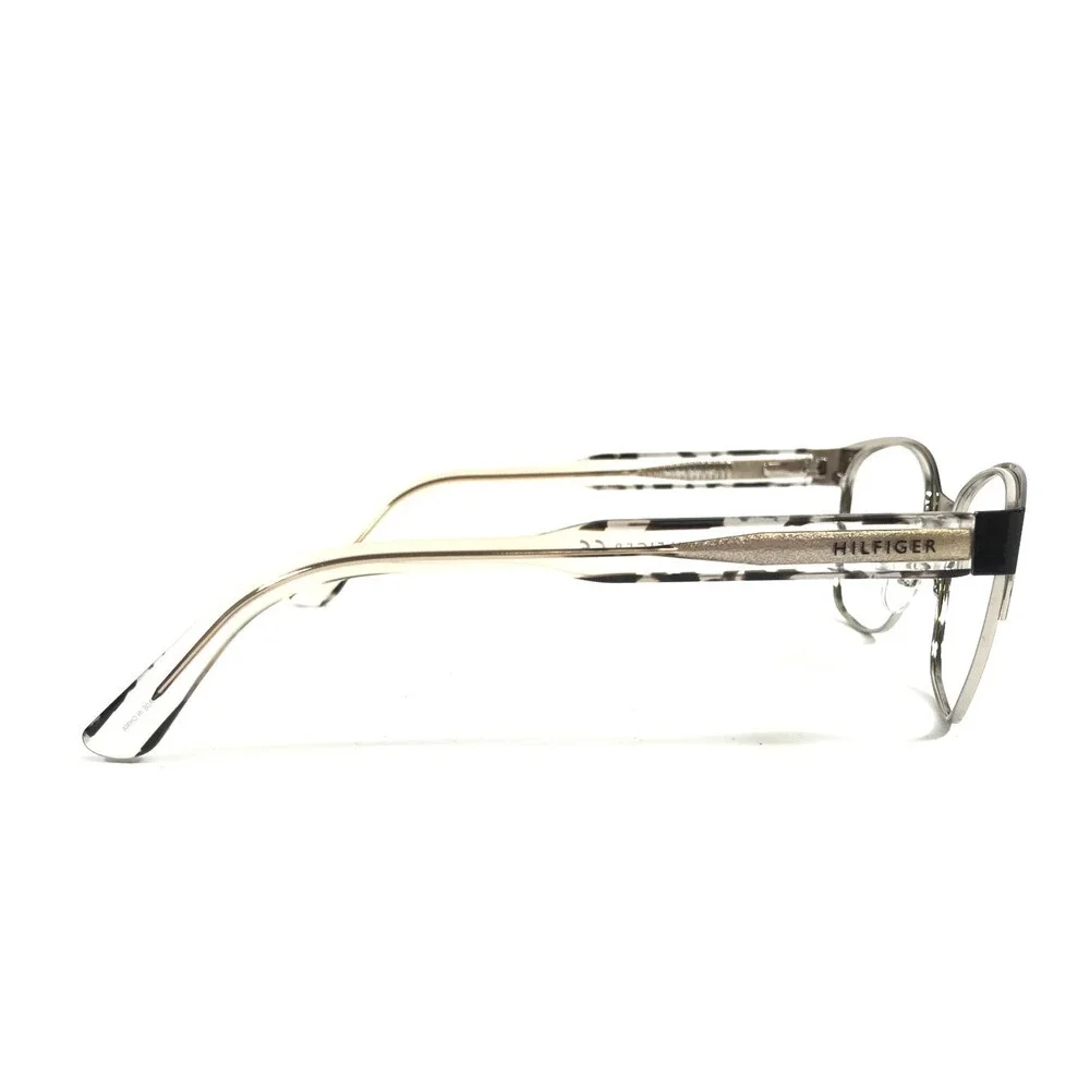 Tommy Hilfiger Eyeglasses Frames TH1388 QQO Black Gold Cat Eye 52-18-140